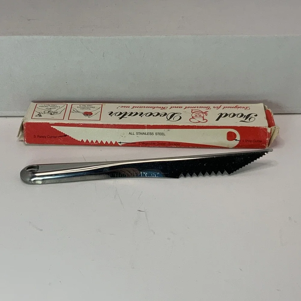 Scott & Fetzer Co Quikut Food Decorator Kitchen Tool Stainless Steel Made in USA